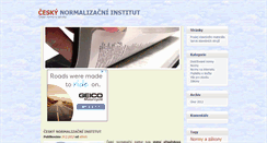 Desktop Screenshot of csni.cz