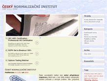Tablet Screenshot of csni.cz