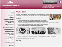 Tablet Screenshot of csni.org